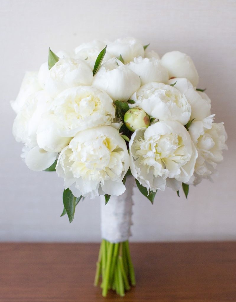 Bridal Bouquet of 10 Peonies